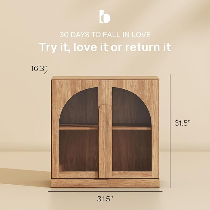 BELLEZE Bijou Set of 3 Modular Sideboard Cabinets - Image 2
