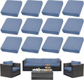 Outdoor Cushion Covers Set, Replacement by SUKAIKEQA