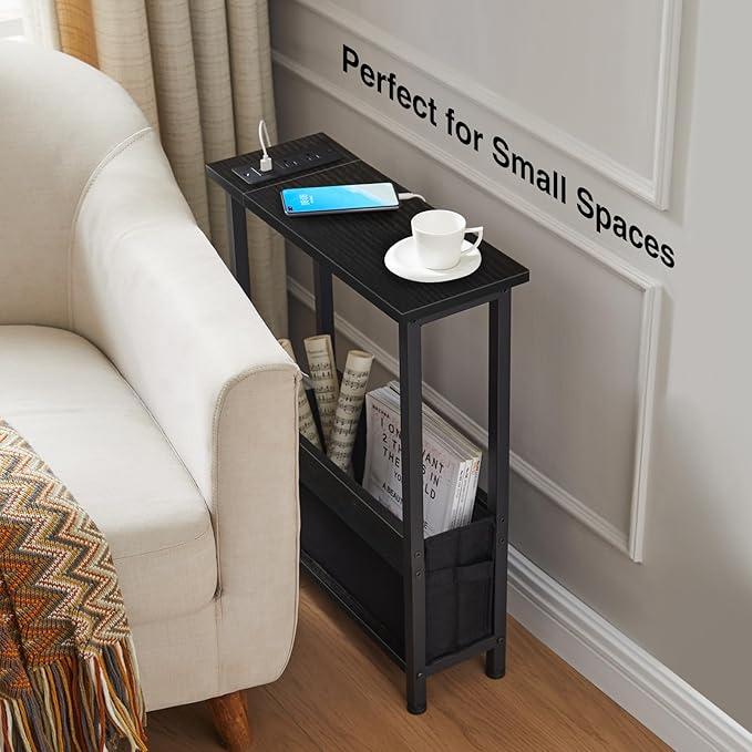 BAMGROW Slim Charging End Table - Image 4