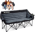Huskfirm 3 Person Camping Chairs Folding Double Camping Chair Portable by Huskfirm