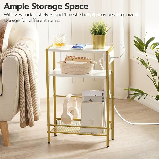 HOOBRO Small Narrow Side Table - Image 4