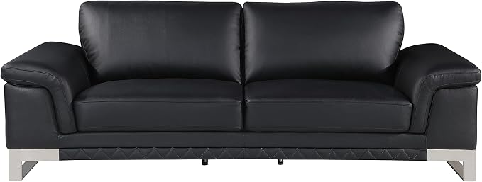 Blackjack Furniture Weston Collection Genuine Italian Leather Living Room Chair - Image 6