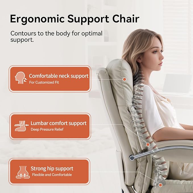 LEAGOO Massage Heated Office Chairs - Image 6