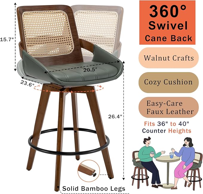 Counter Stools Set of 2 - Image 2