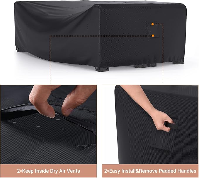 Heavy Duty Patio Furniture Covers Waterproof, Mrrihand Patio Furniture Outdoor - Image 3