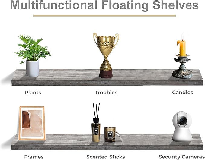 Sorbus Floating Shelves for Wall - Image 6