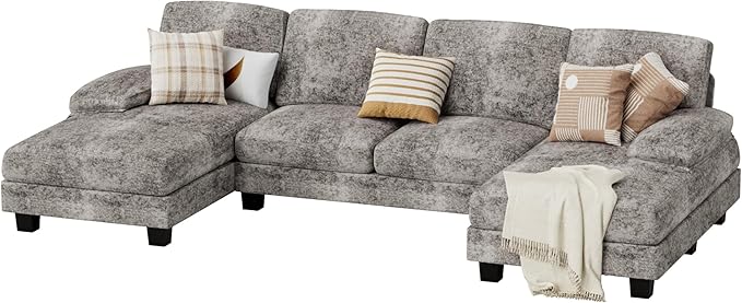 JUMMICO Sectional Couches for Living Room, U Shaped Couch - Image 7