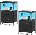 Somdot Nightstands Set of 2, End Tables by Somdot