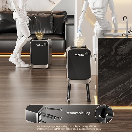 Mrbin Motion Sensor Bathroom Trash Can - Image 3