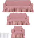 Fanfanwin 3 Pcs Sofa Slipcover Set by Fanfanwin