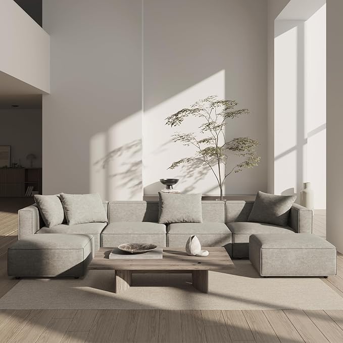 Acanva Luxury Modular Sectional Couch by acanva