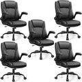 Leather Office Chair, PU Home Computer Desk Chairs by BrickAttic