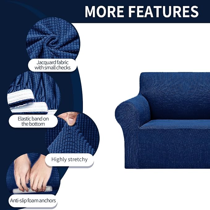 Cupuamon 2026 New Stretch Chair Sofa Slipcovers Couch Cover - Image 4