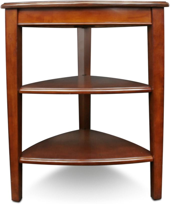 Shield Solid Wood Tiered End Table - Image 3