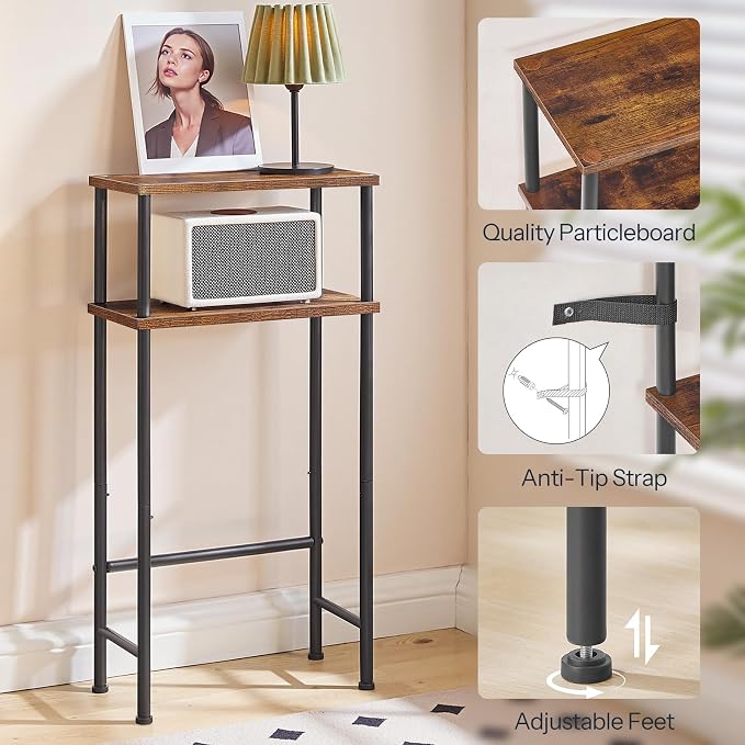 HOOBRO Narrow Console Table for Small Space, 15.7" Entryway Table - Image 6