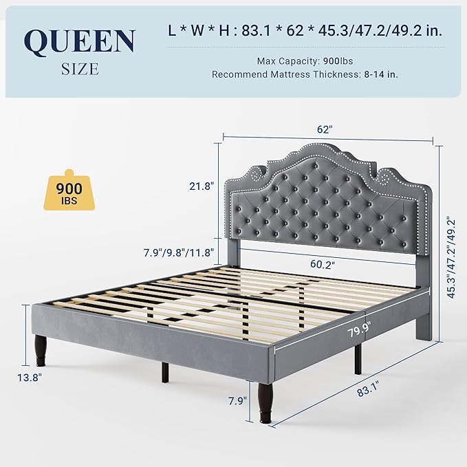 Allewie Queen Size Bed Frame - Image 2