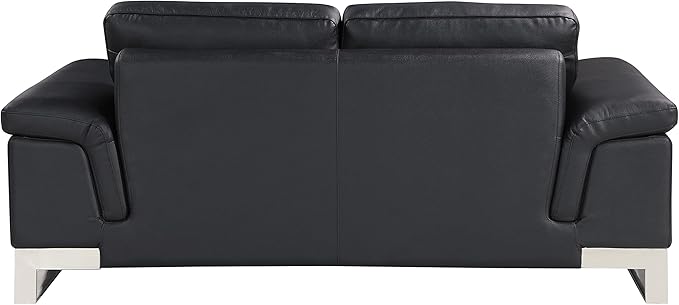 Blackjack Furniture Weston Collection Genuine Italian Leather Living Room Chair - Image 8