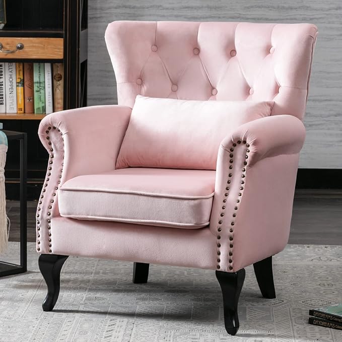 Set of 2 Mid Century Modern Accent Chair - Image 2