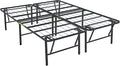 Amazon Basics Bed Frame with Storage, Foldable Metal Platform, Sturdy Steel by AmazonBasics