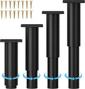 Metal Adjustable Furniture Legs 5.12-9.45 inch, Wlrrcwdttc Sofa Legs Cabinet by Wlrrcwdttc