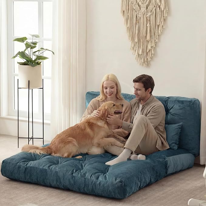 Folding Sofa Bed, Convertible Sleeper Chair by Ebenchico