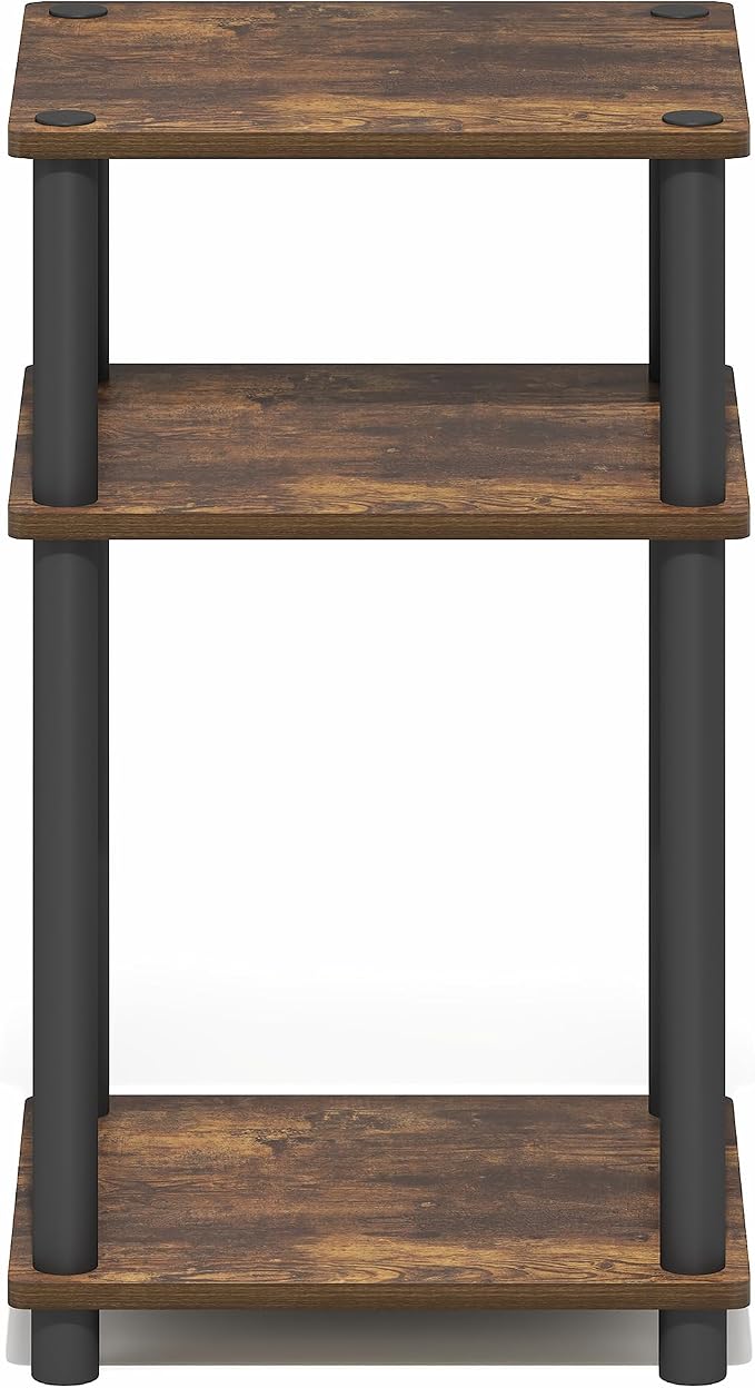 Furinno Turn-N-Tube Side Table, 3-Tier End Table - Image 8