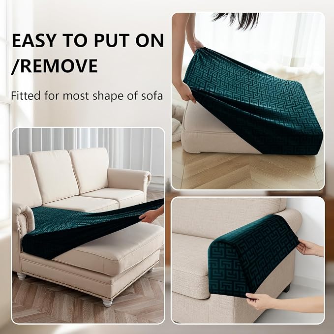 UNBBRRL Stretch Couch Backrest Cushion Cover - Image 4