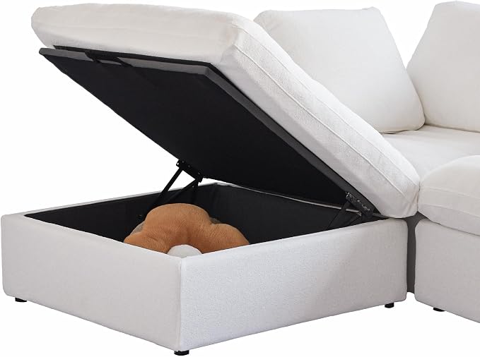 Cloud Modular Sectional Sofa Couch, U Shaped Couch 5 Seater - Image 8