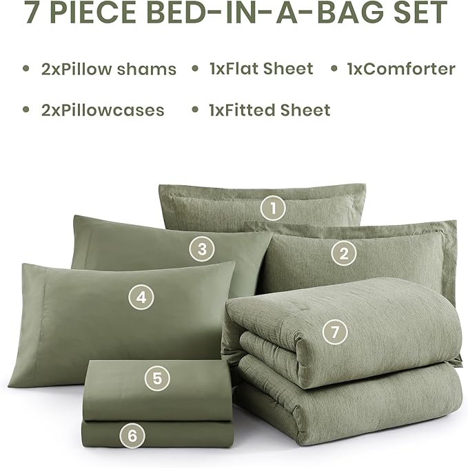 Monbix Oversized Queen Comforter Set - Image 7