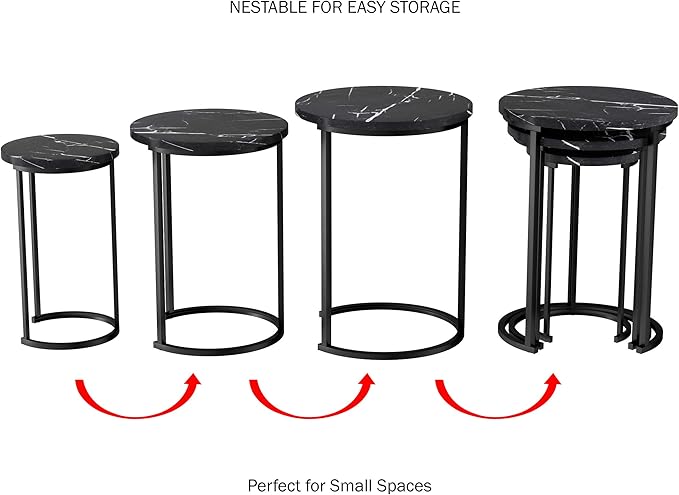 Lavish Home Nesting Tables - Image 4