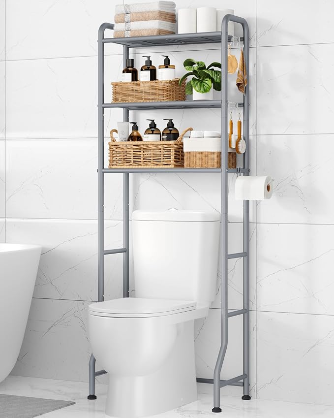 Kitsure Over Toilet Storage Rack by Kitsure