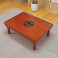 Folding Table, Korean Tatami Dining Table/Tea Room Table/Kang Table/Low Wooden by Unknown