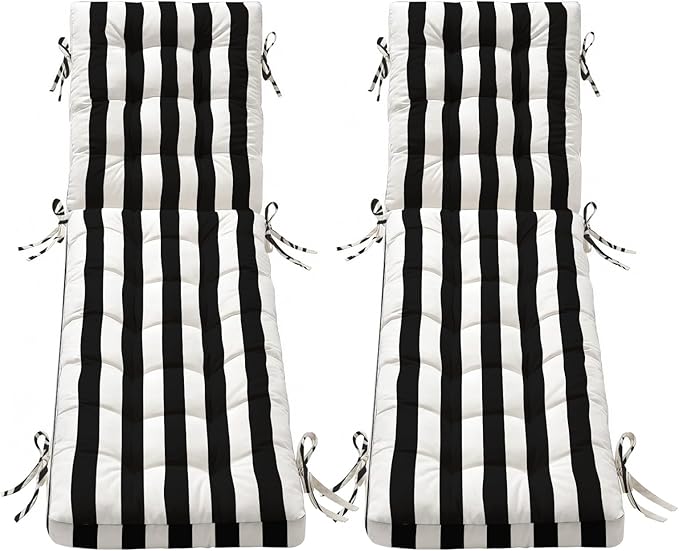 Folding Chaise Lounge Cushion Quick Dry by AMCATON
