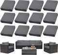 Outdoor Cushion Covers Set, Replacement by SUKAIKEQA