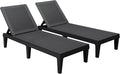 Devoko Outdoor Chaise Lounge Chair Set of 2 by DEVOKO