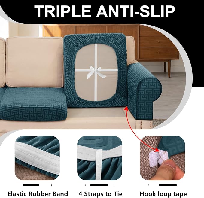 UNBBRRL Stretch Couch Cushion Cover - Image 3