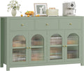 FINETONES Buffet Cabinet with Storage, 55.1" Large Sideboard Buffet, Farmhouse by finetones