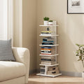 TUTOTAK Narrow Bookshelf, 6-Tier Bookcase, Spine Book Shelf by ChoosetutotakFurnitureBuildYourCozyHome