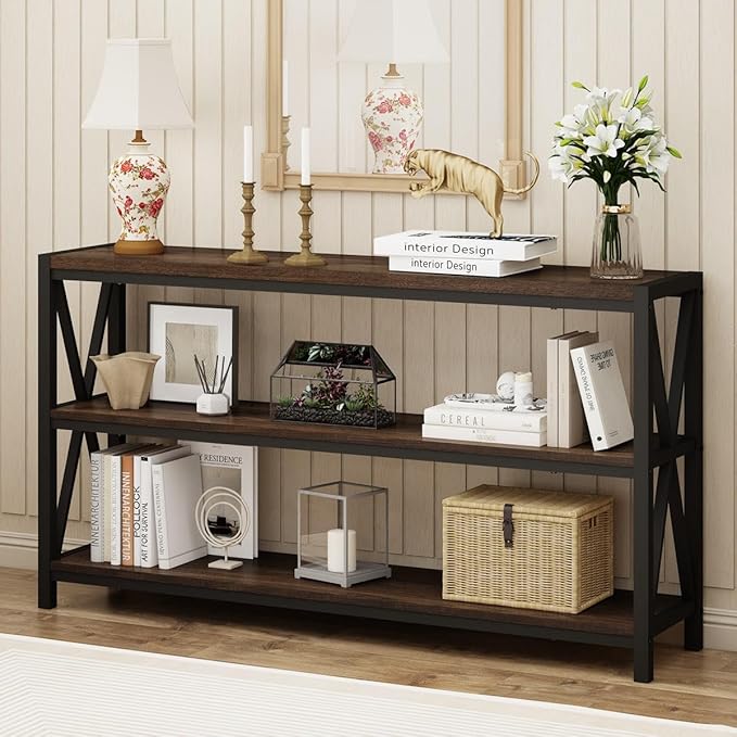 FATORRI Console Table for Entryway, Modern Entry Table - Image 6