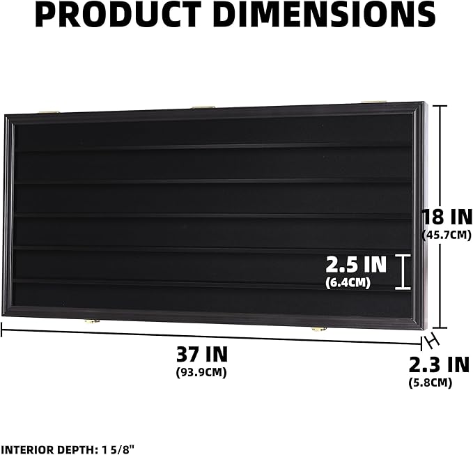 DisplayGifts Toy Minifigures Miniatures Display Case Frame Wall Cabinet Stand - Image 3