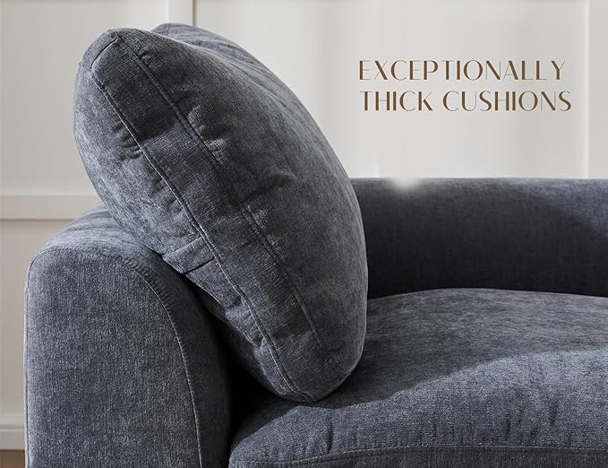 ohllob 78.9" Loveseat Sofa, Cloud Boneless Couches - Image 3