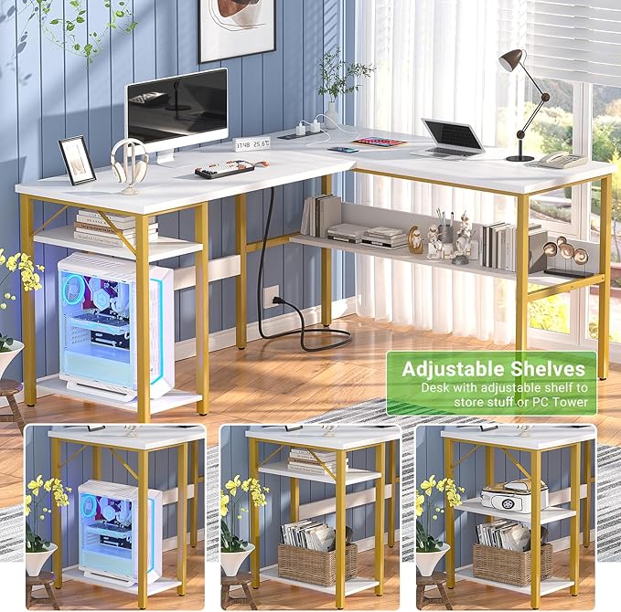 Unikito Reversible L Shaped Desk - Image 6