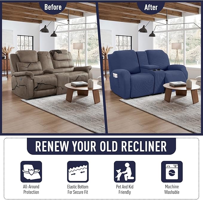 TAOCOCO Loveseat Recliner Cover - Image 4