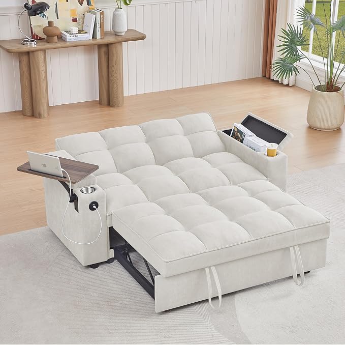 hansones 65'' Convertible Sleeper Sofa Bed by hansones