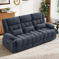 BOSMILLER Reclining Sofa with Cup Holders by Bosmiller