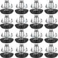 Stainless Steel Screw Furniture Leveling Feet 5/16-18 Screw in Threaded by Anwenk
