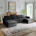 Novilla 138" Modular Sectional Sofa, Modular Sectional Couches by Novilla