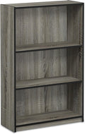 Furinno Jaya Book Shelf, 3-Tier Bookshelf, Standing Bookcase by Furinno-FitsYourSpaceFitsYourBudget