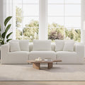 Novilla 106" Modular Sectional Sofa, Modern Cloud Sectional Couch by Novilla