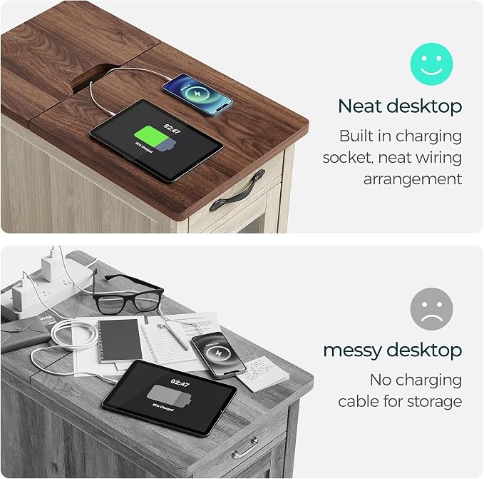 LINSY HOME End Table Set of 2 - Image 8